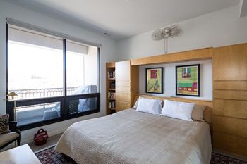 Your personal retreat. Cozy bedrooms with large windows and access to outdoor space